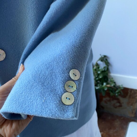 Blue Wool Jacket - Picture 2 of 7